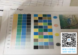 柯尼卡美能達C210復(fù)印機打印紅色偏淡效果圖-科頤辦公