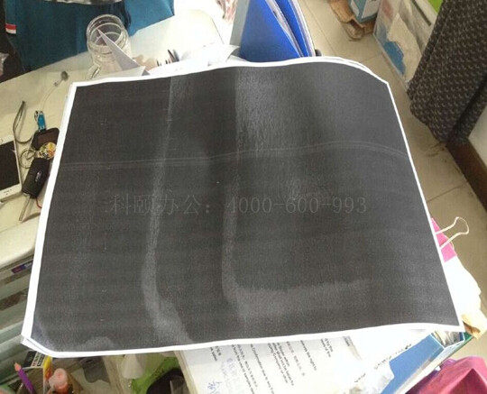 柯尼卡美能達C450彩色復印機打印效果有白色條痕效果圖-科頤辦公