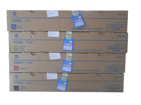 柯尼卡美能達(dá)C454e復(fù)印機碳粉 一套四個顏色