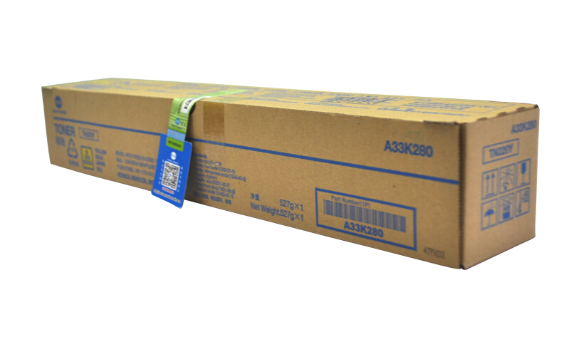 柯尼卡美能達C281原裝大容量黃色碳粉