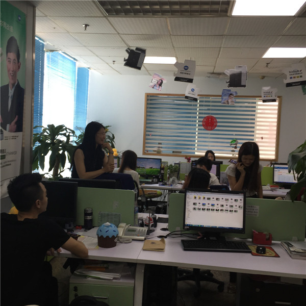 柯尼卡美能達復印機快印記錄科頤辦公不一樣的歡迎新同事瞬間